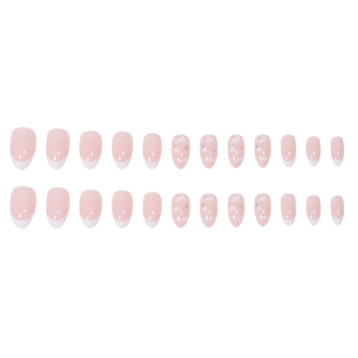 Elegant Marble-Inspired Press-On Nails Kalsten