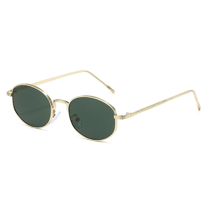 Minimalist Oval Frame Sunglasses Kalsten