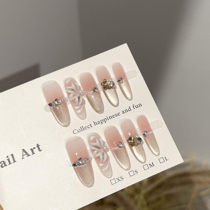 Creative Floral Nail Art Set