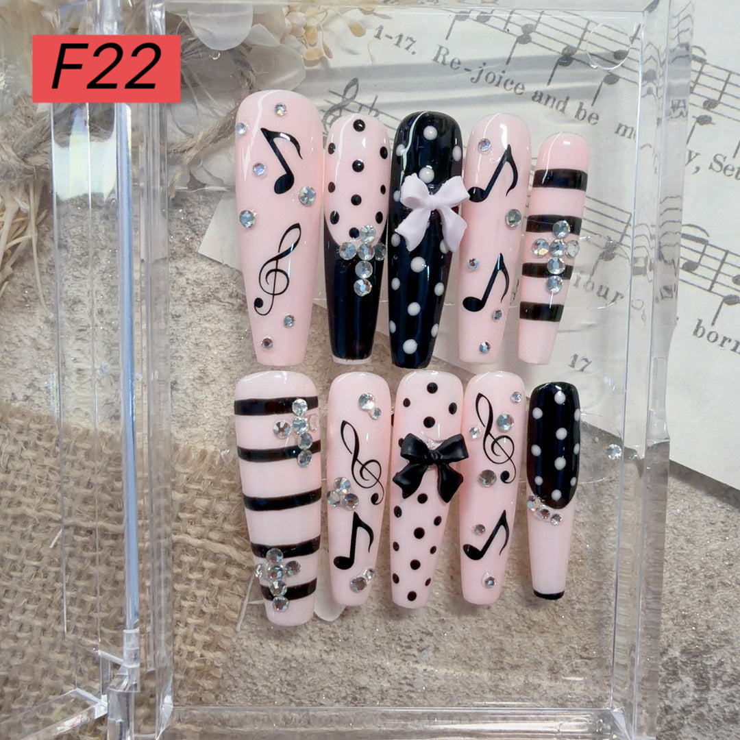 Decorative Press-On Nail Art Set 1790731572
