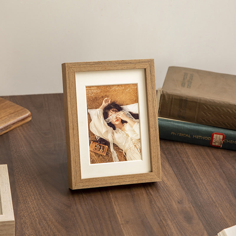 Minimalist Wooden Photo Frame