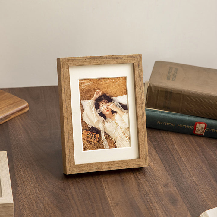 Minimalist Wooden Photo Frame