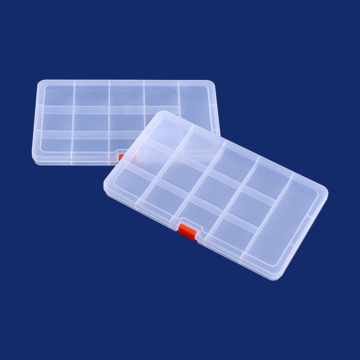 Plastic Multi-Grid Craft Storage Box Kalsten
