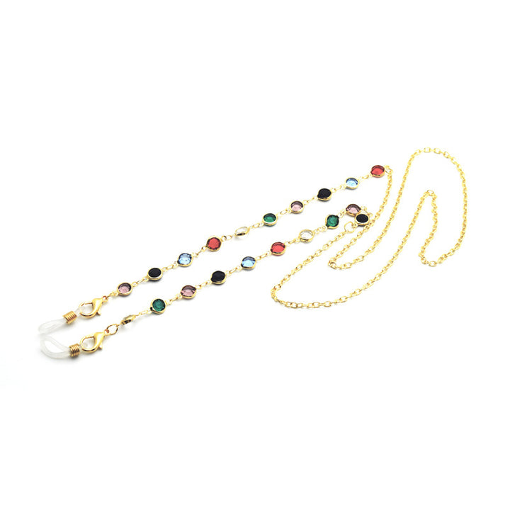 Decorative Gemstone Eyewear Chain Kalsten