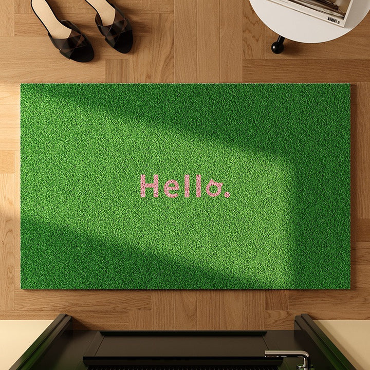 Decorative Hello Doormat Kalsten