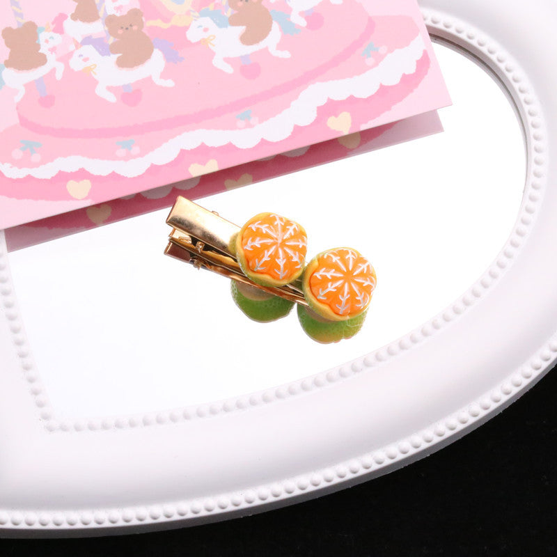 Decorative Citrus Fruit Hair Clip Kalsten