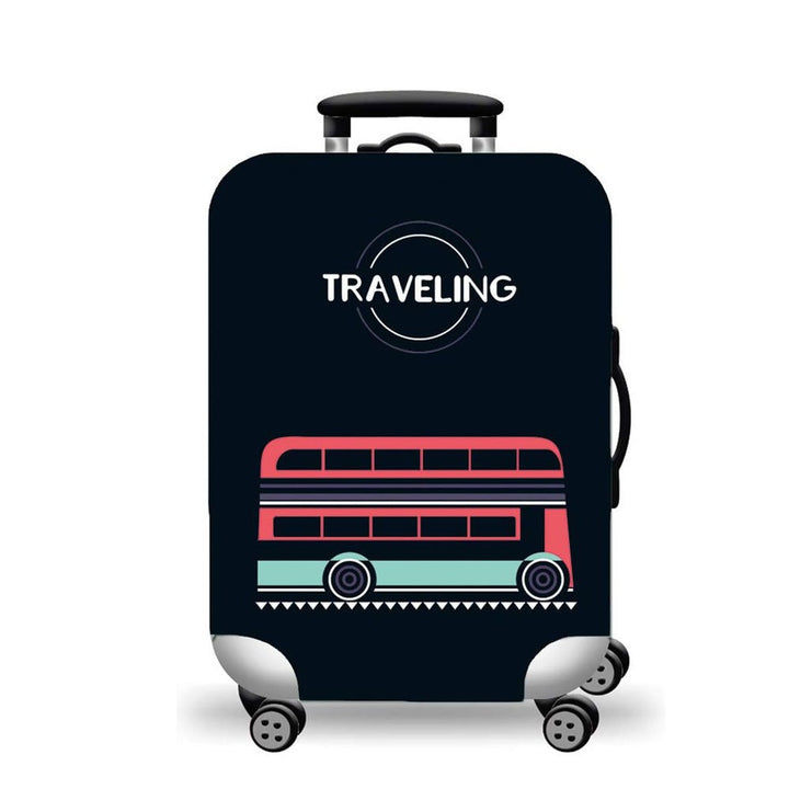 Women hard shell suitcase with stylish flamingo design Kalsten