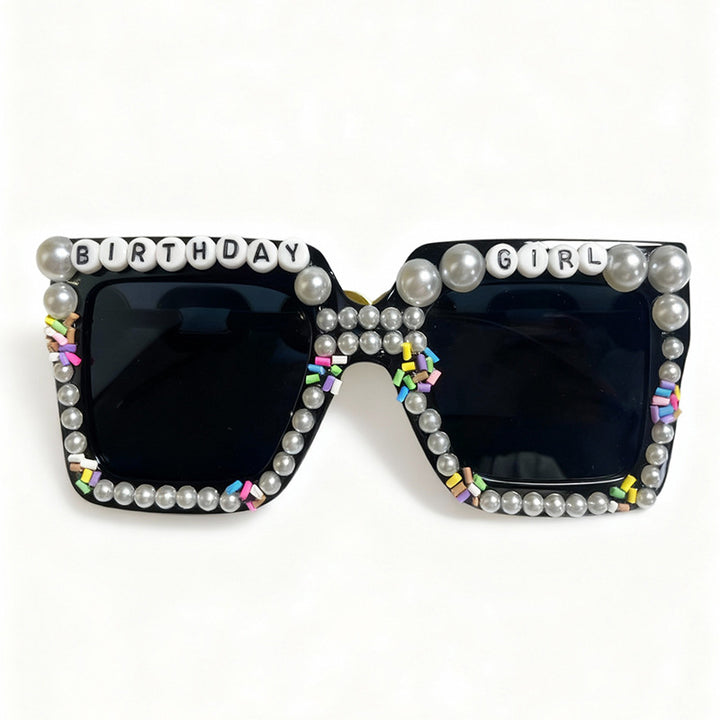 Playful Birthday-Themed Statement Sunglasses Kalsten
