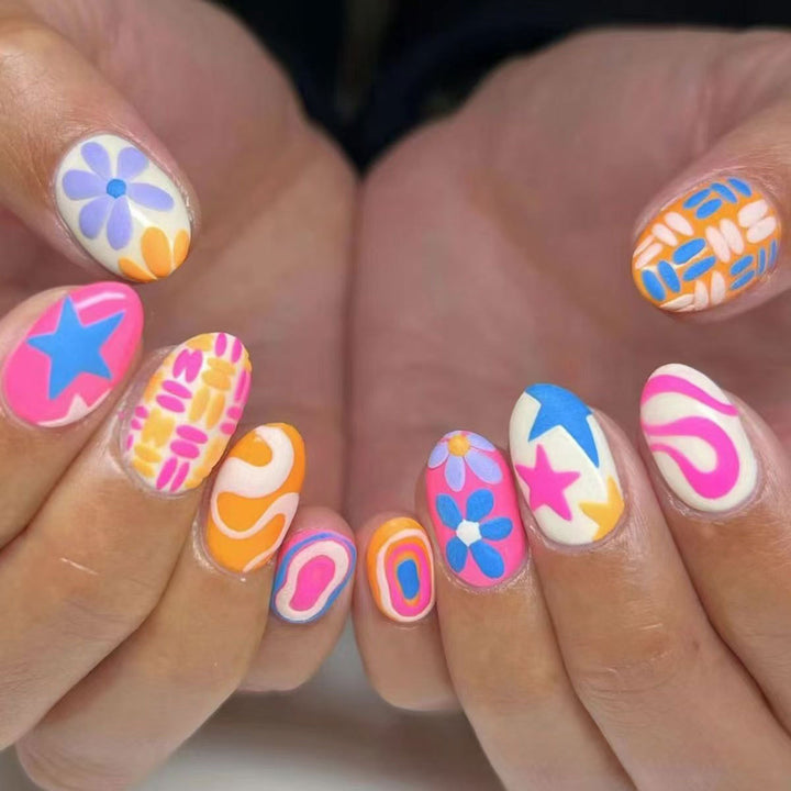 Creative Patterned Nail Art Kit