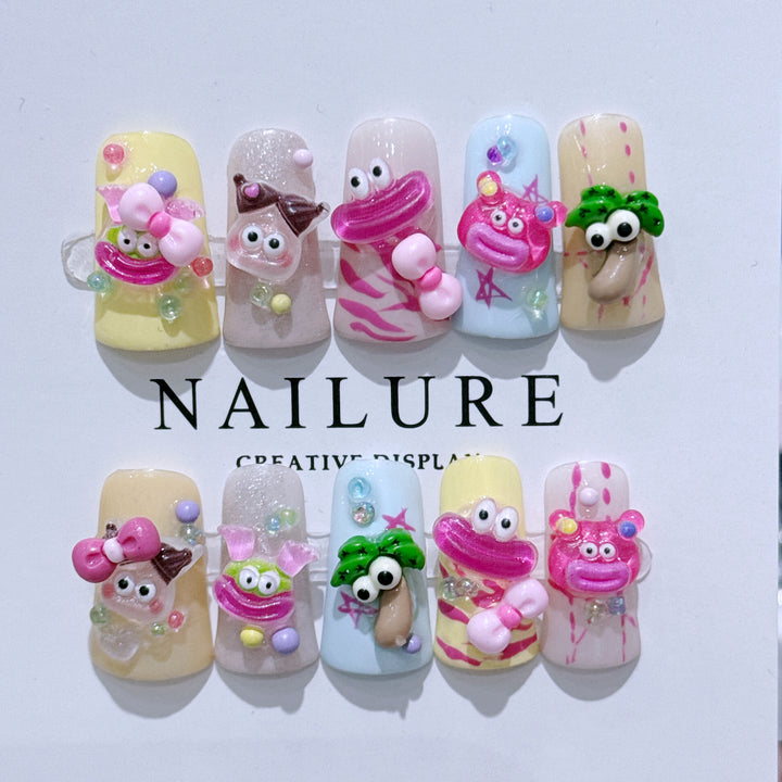 Artistic 3D Nail Art Set