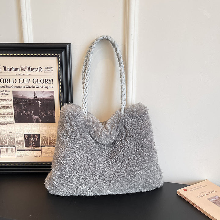 Cozy Textured Tote Bag