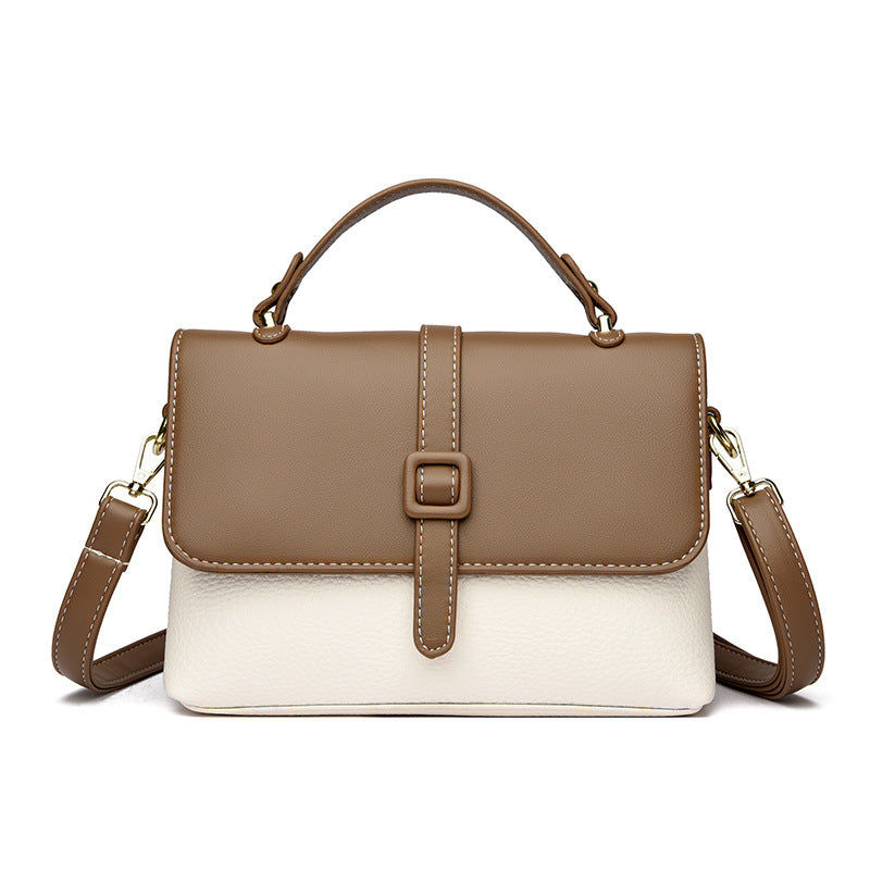 Elegant Dual-Tone Handbag Kalsten