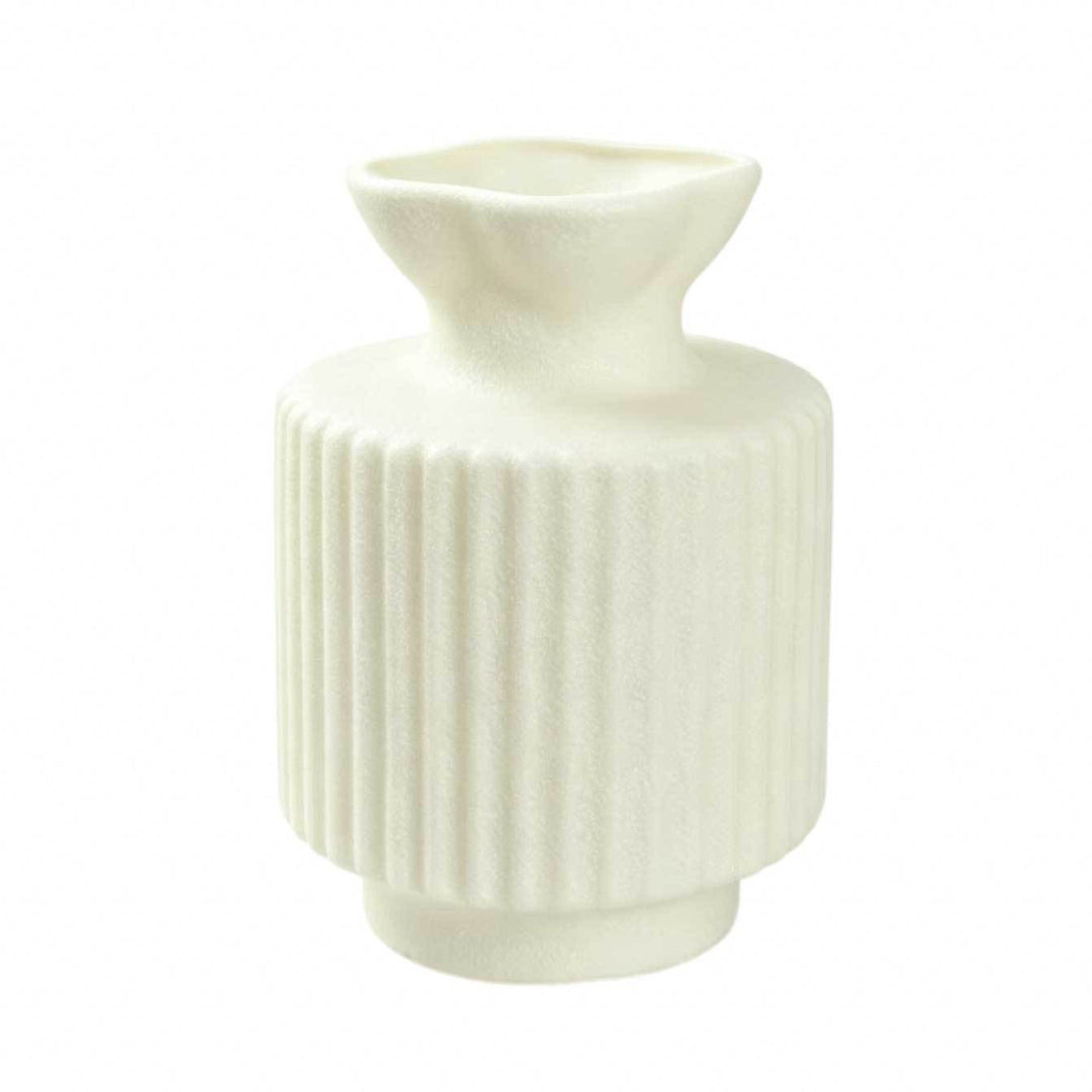 Textured Ceramic Flower Vase Kalsten