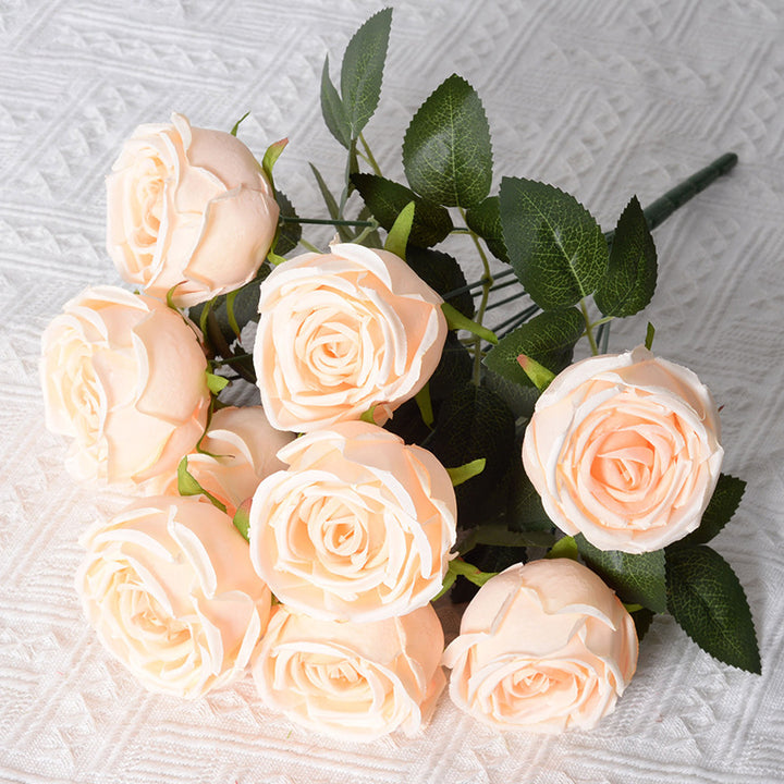 Silk Floral Rose Bouquet