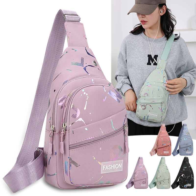 Colorful Artistic Sling Bag Kalsten