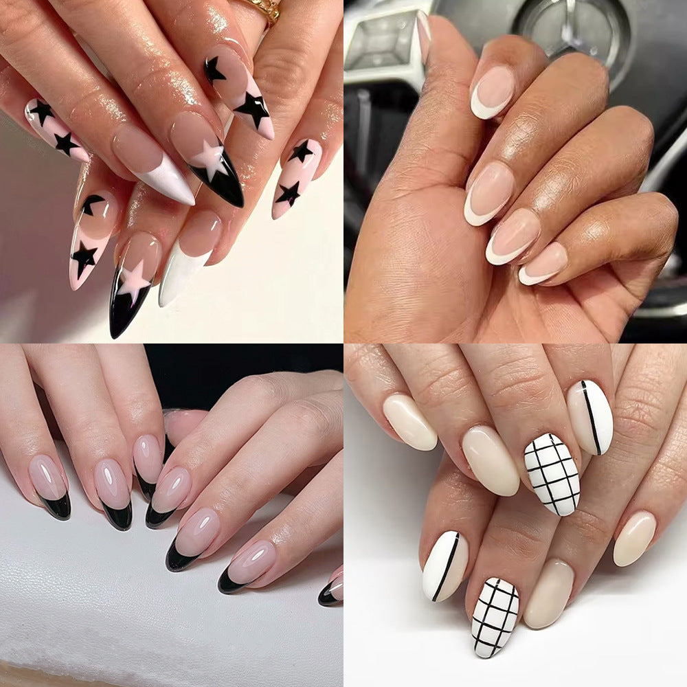 Creative Star-Patterned Nail Art Kalsten