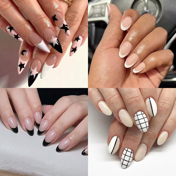Creative Star-Patterned Nail Art Kalsten