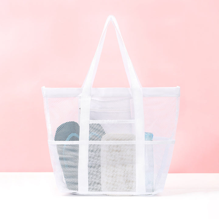 Spacious mesh beach bag Kalsten