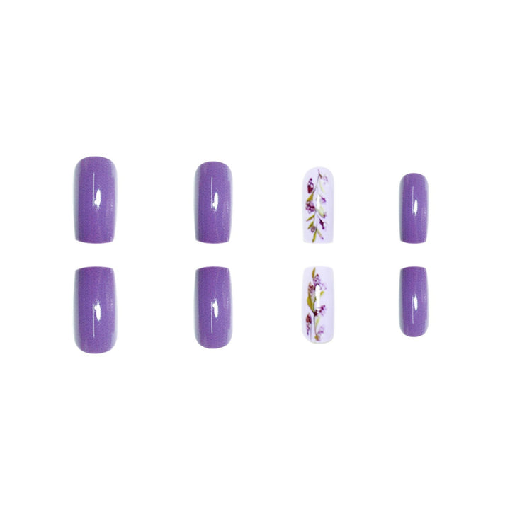 Floral Accent Nail Art Extensions Kalsten