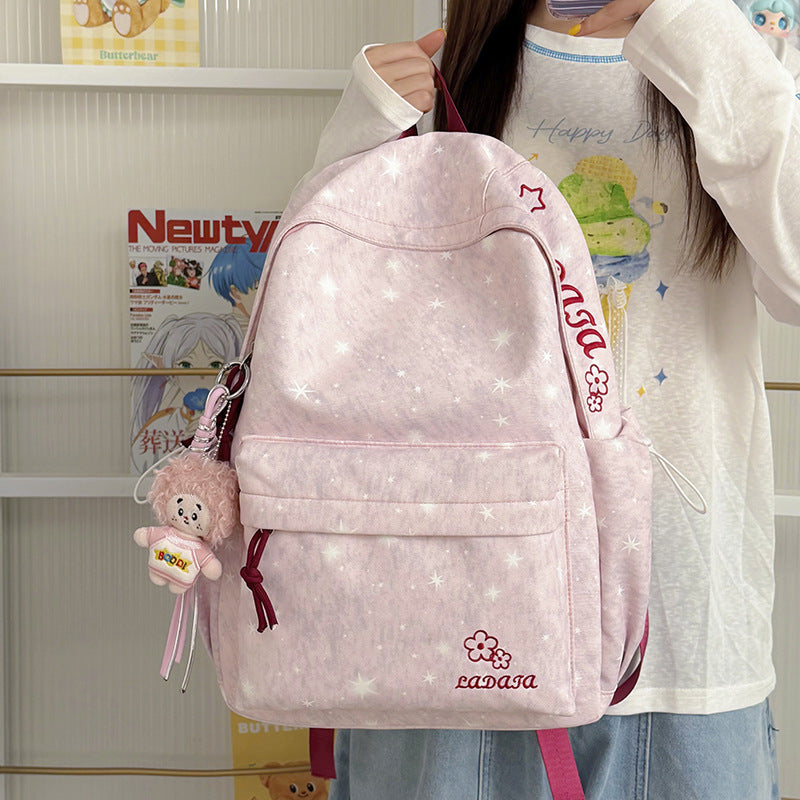 Star-Patterned Casual Backpack Kalsten