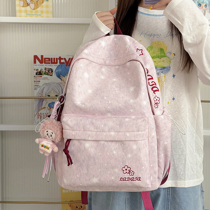 Star-Patterned Casual Backpack Kalsten