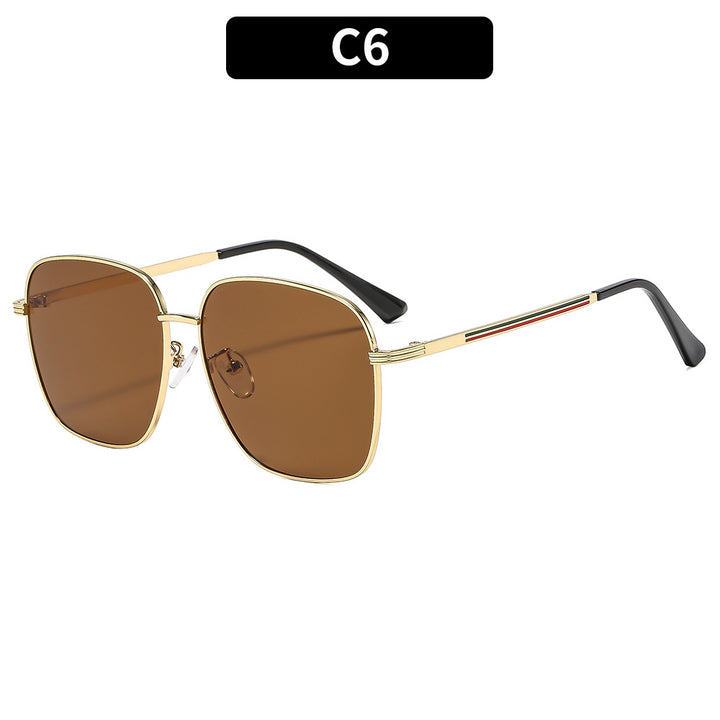 Chic Oversized Square Frame Sunglasses