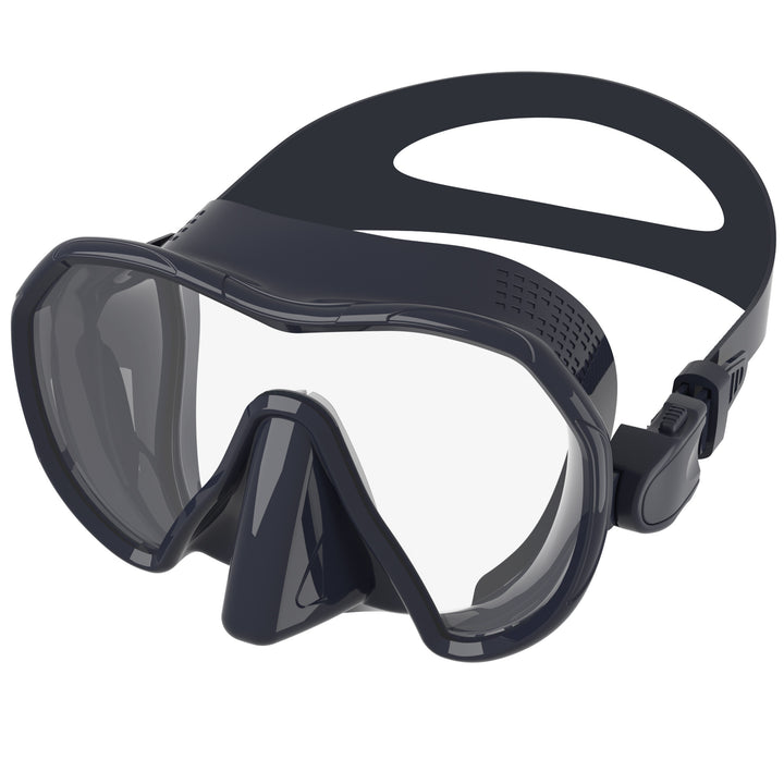 Diving mask with wide field of vision and comfortable silicone edge Kalsten