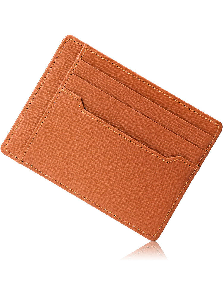 Textured Leather Card Holder Kalsten