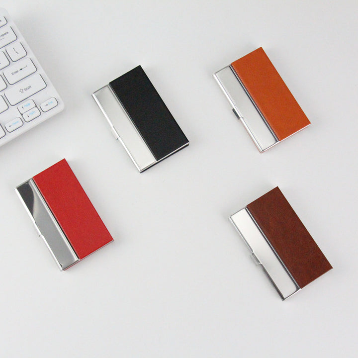 Premium Metal Business Card Case
