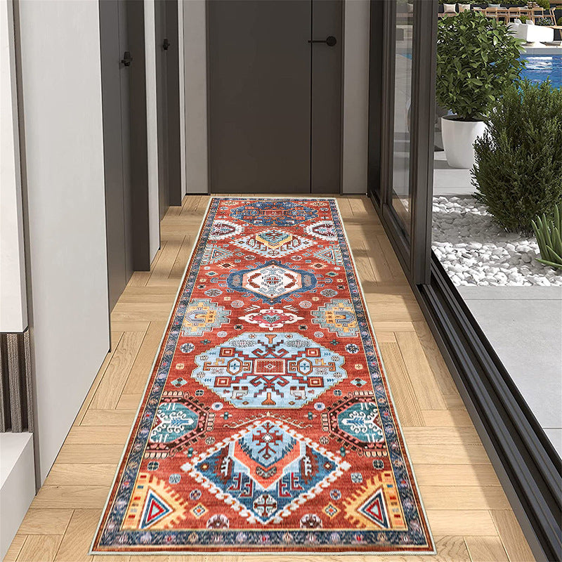 Vintage-Inspired Geometric Runner Rug Kalsten