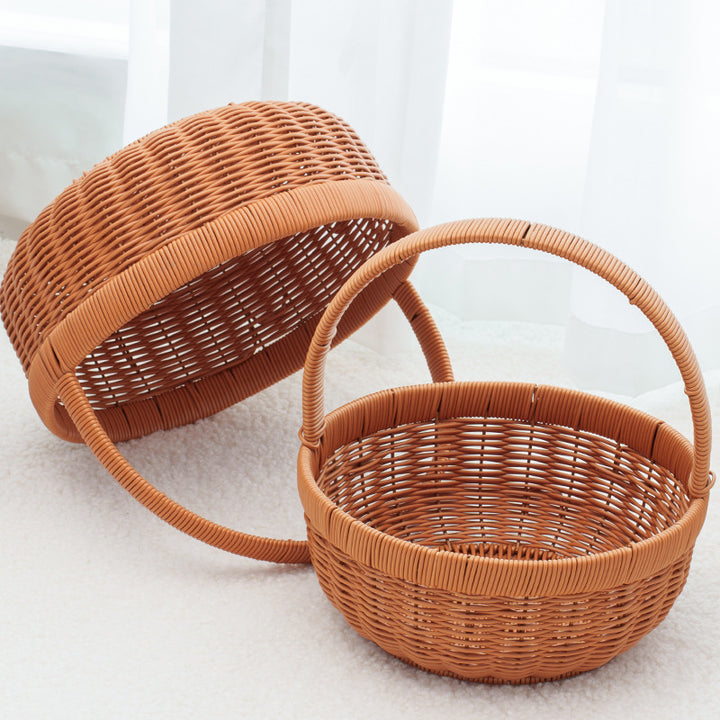 Stylish Woven Storage Basket with Lid Kalsten
