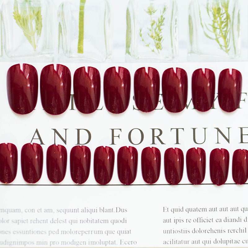 Sparkling Press-On Nail Set Kalsten