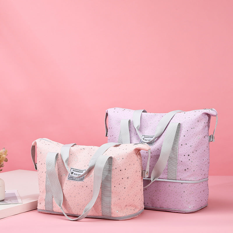 Stylish Multi-Pocket Travel Tote Bag Kalsten