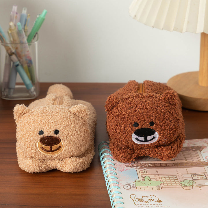 Cute Plush Bear Pencil Case Kalsten
