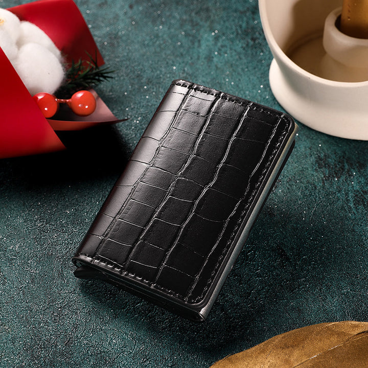 Premium Leather Business Card Holder Kalsten