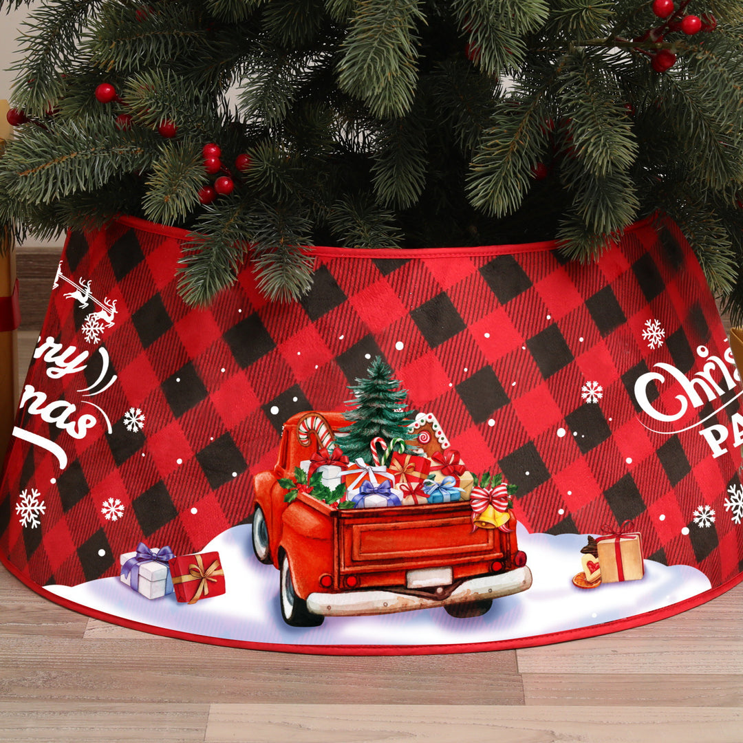 Decorative Sequin Tree Skirt