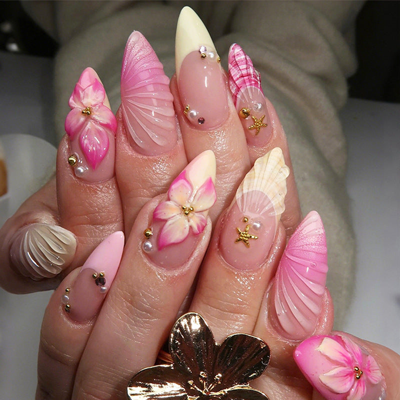 Flower-Inspired Press-On Nail Collection Kalsten