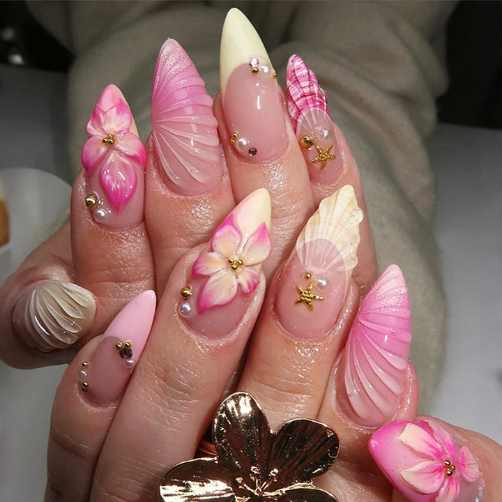 Flower-Inspired Press-On Nail Collection Kalsten