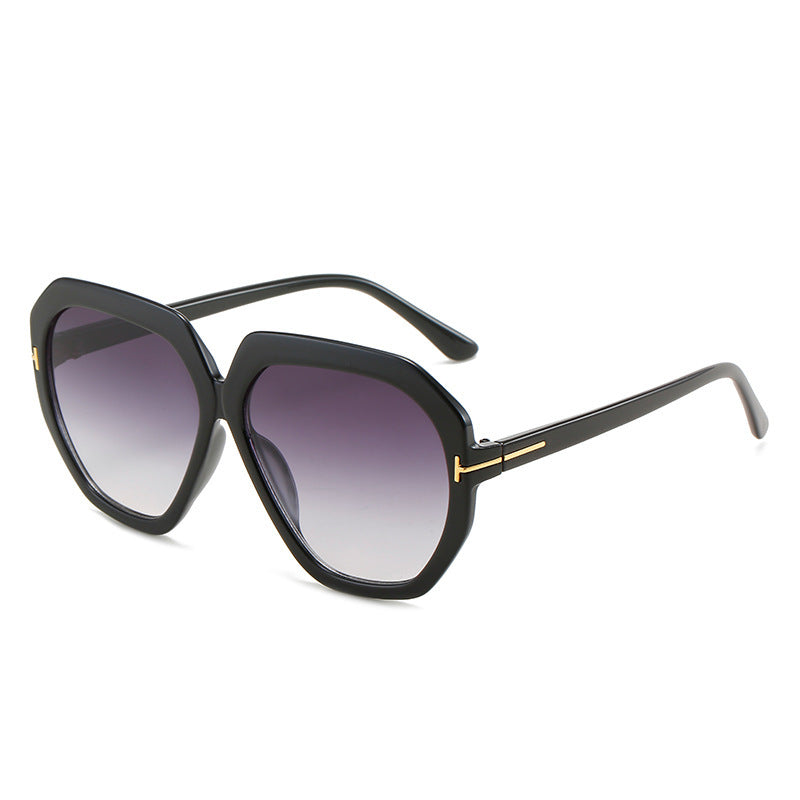 Fashion-Forward Oversized Hexagonal Sunglasses Kalsten
