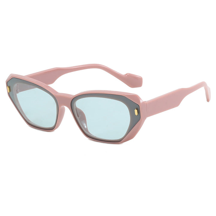 Women futuristic diamond sunglasses Kalsten
