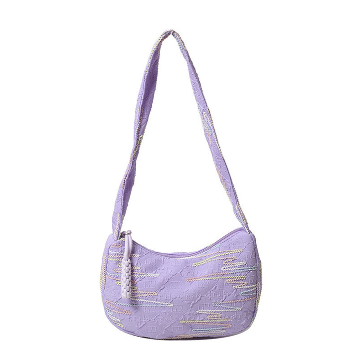 WoTextured Fabric Shoulder Bag Kalsten