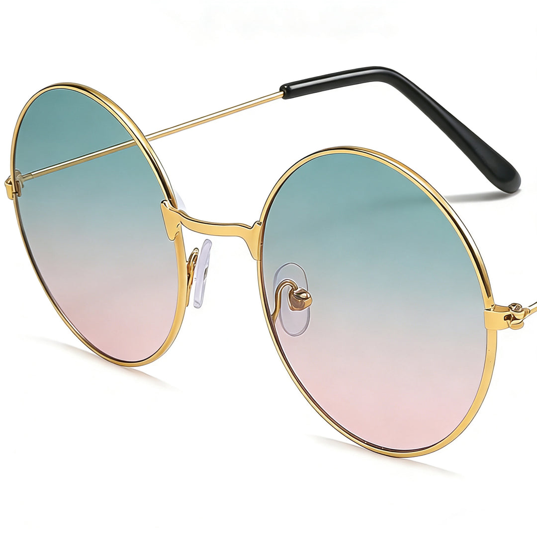 Retro Round Lens Sunglasses Kalsten
