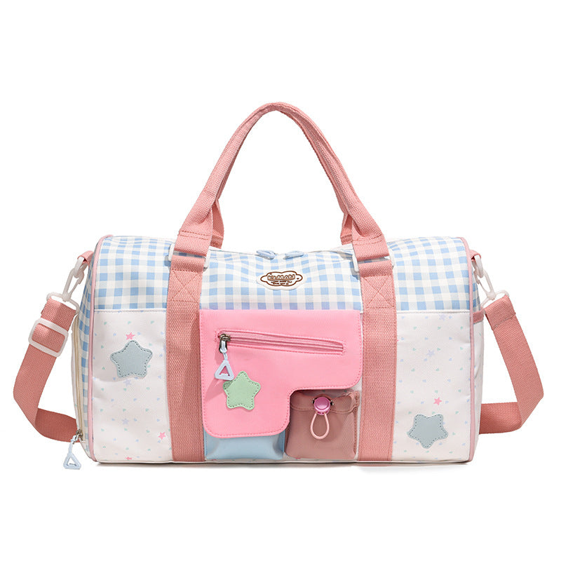 Colorful Patchwork Travel Duffel Bag Kalsten