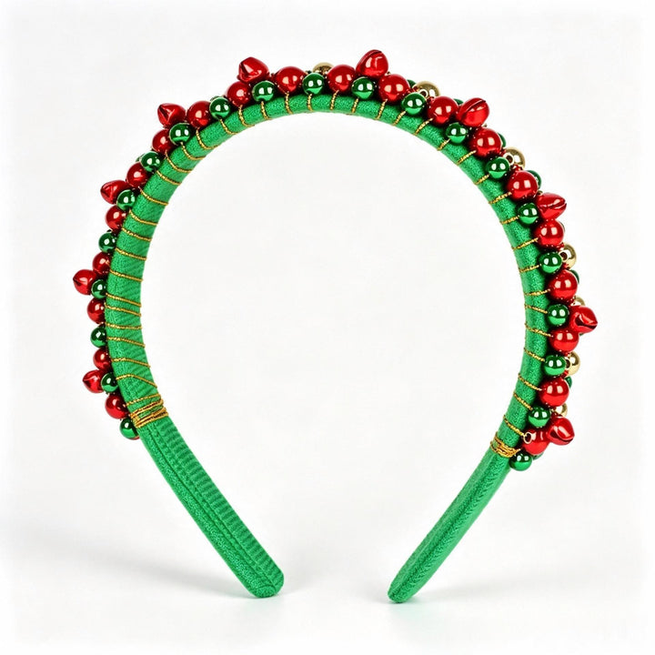 Festive headband with Christmas motifs