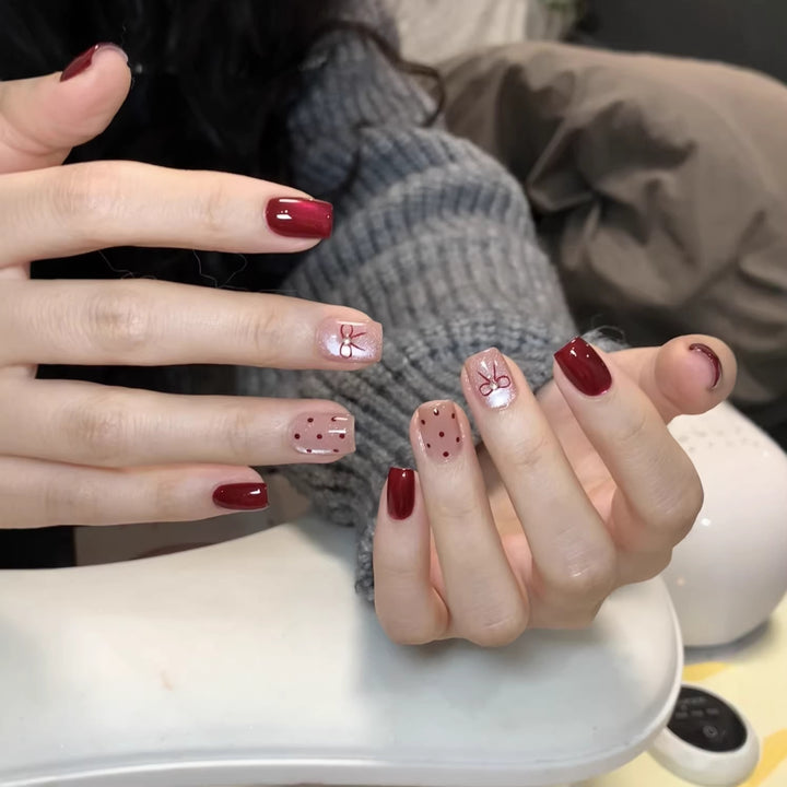 Artistic Floral Press-On Nail Set Kalsten 1789803421