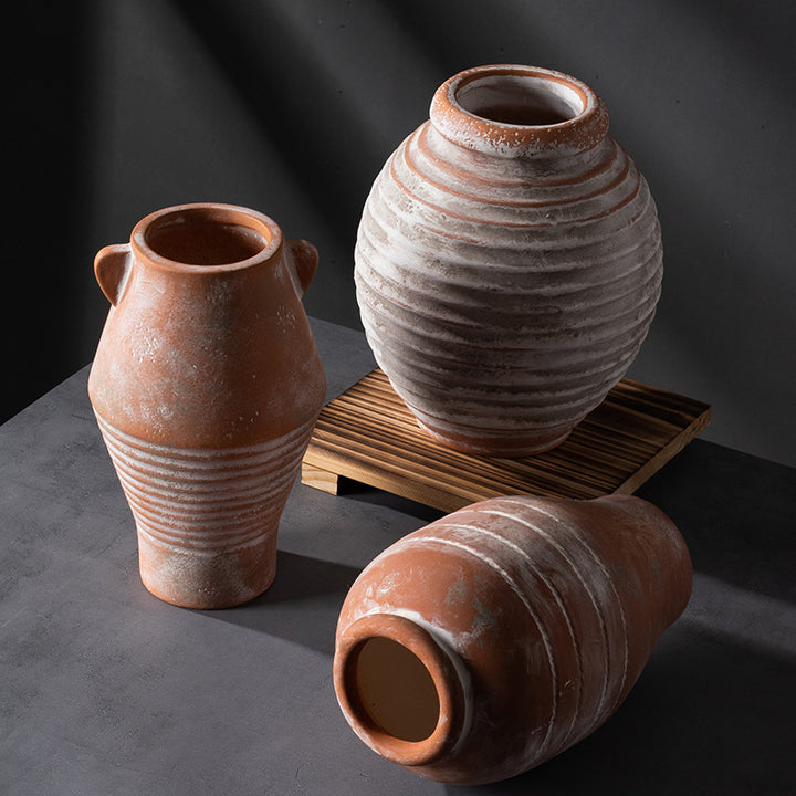 Rustic ceramic vases Kalsten