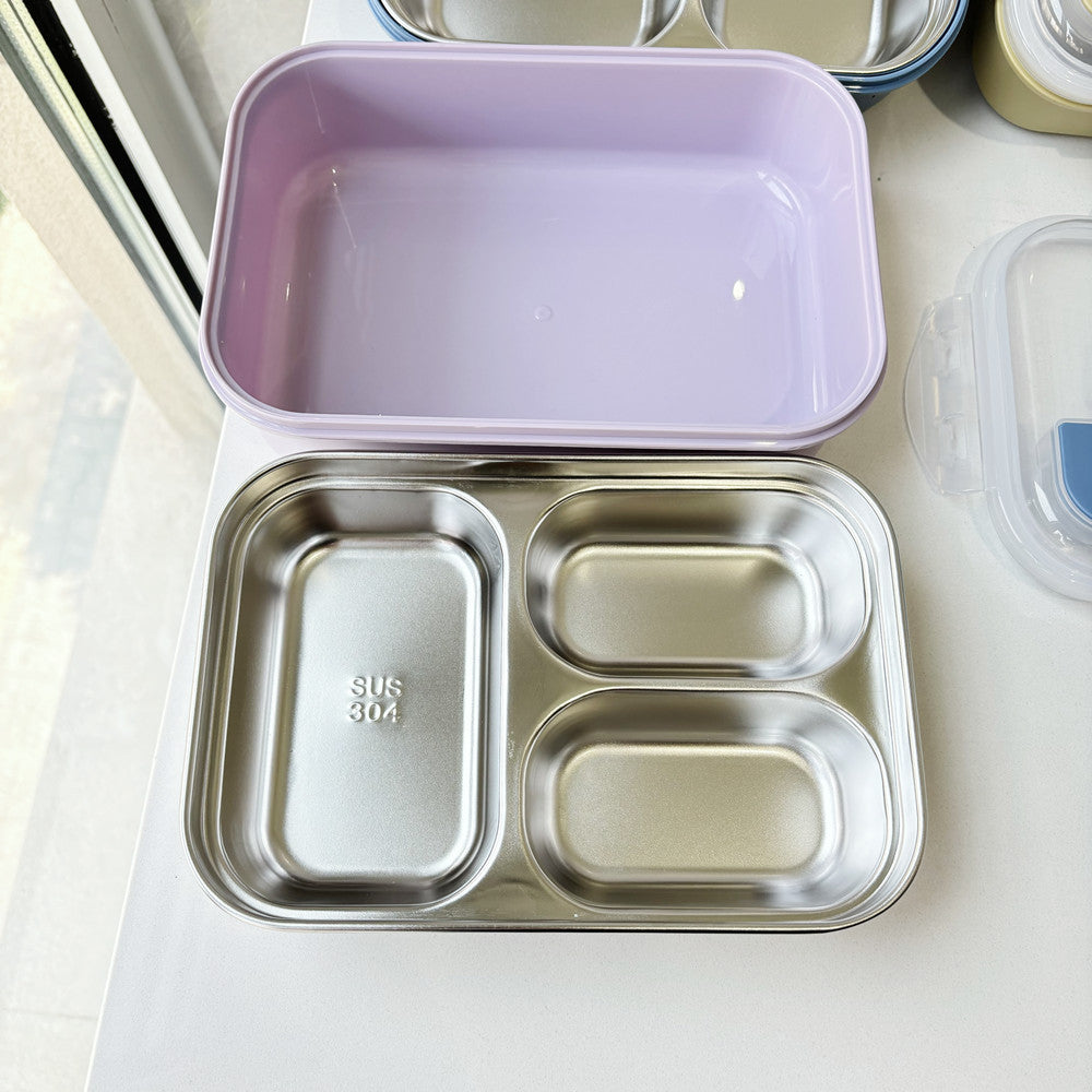 Multi-Compartment Lunch Storage Container