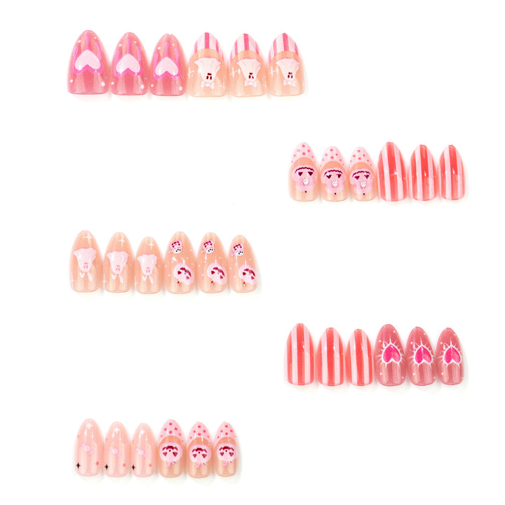 Themed Halloween Press-On Nail Art Set