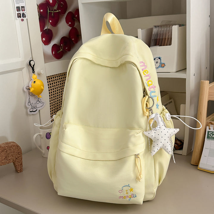 Trendy Embroidered Backpack