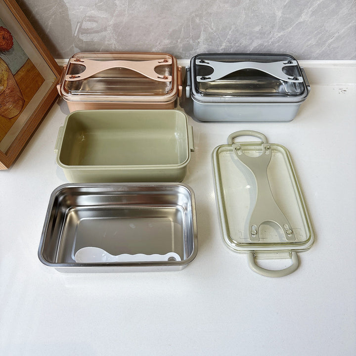 Multi-Section Glass Food Storage Container